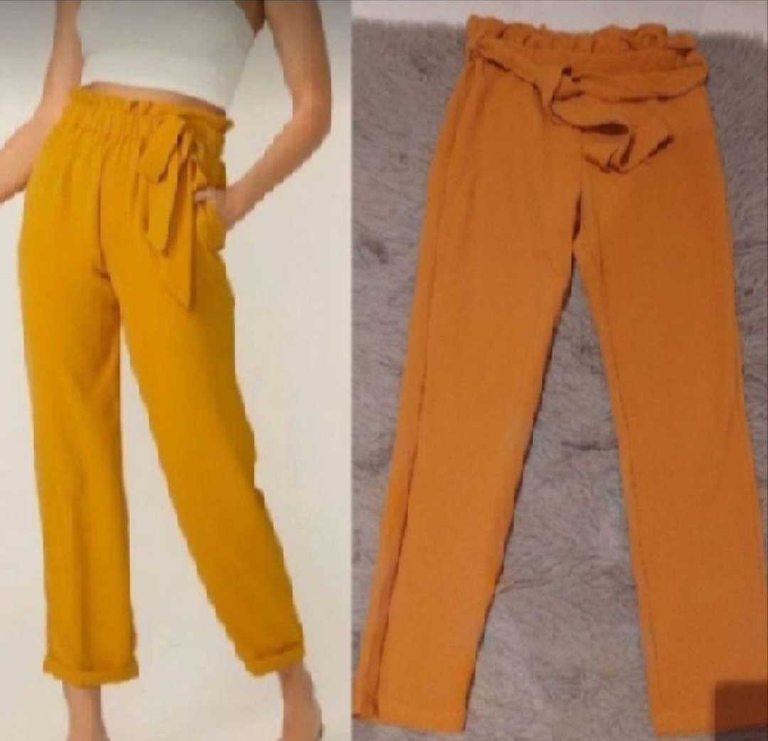 Subliiiiime ❤️❤️❤️❤️pantalon taille haute de SHEIN couleur moutarde taille 38