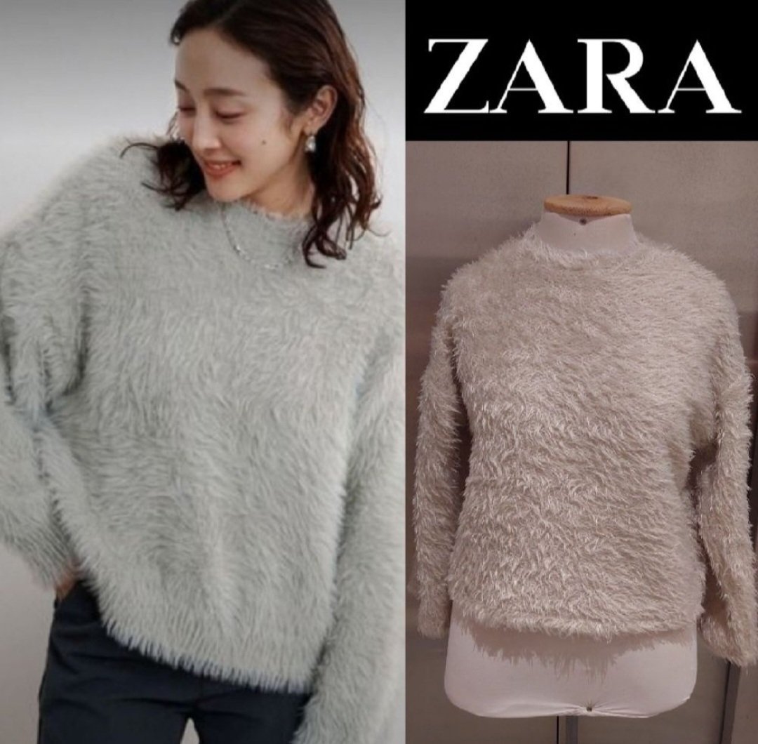 Subliiiiime❤️❤️❤️❤️❤️ pull en laine becha3ra de ZARA taille 36/38