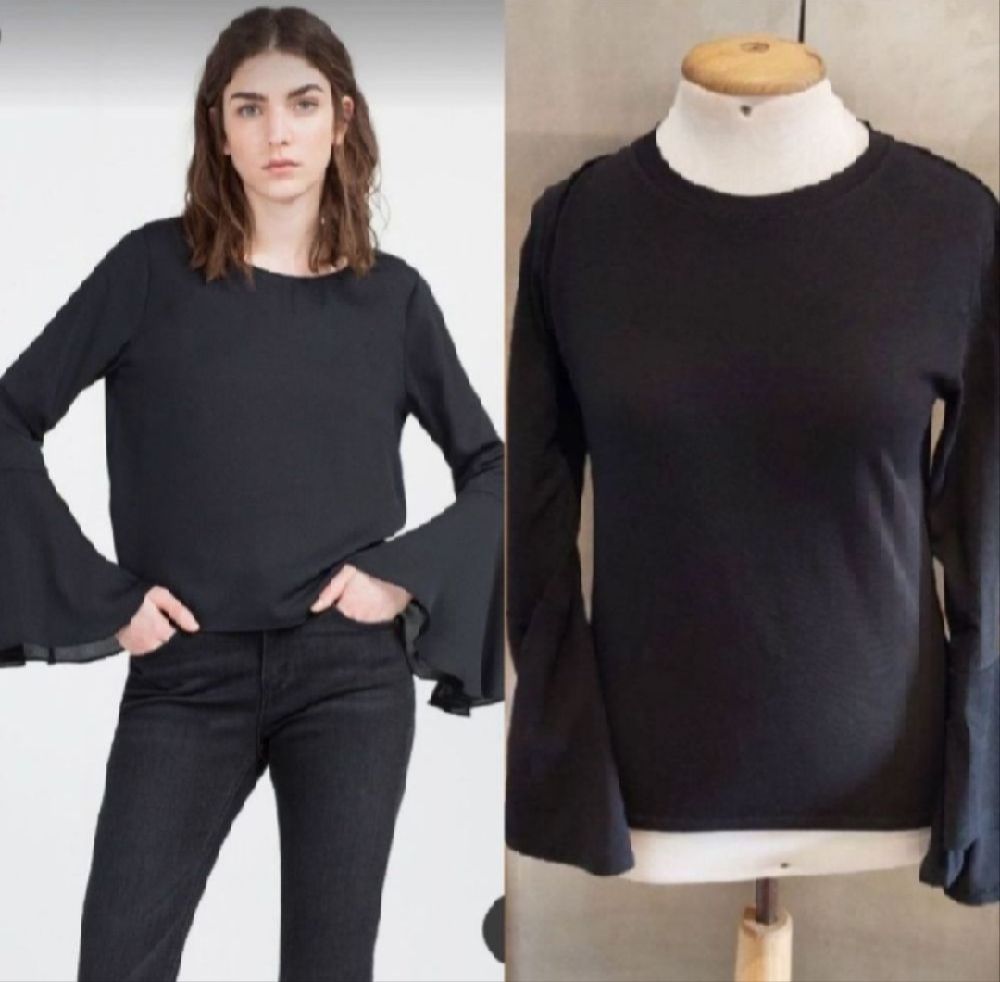 Subliiiiime ❤️ ❤️ ❤️ ❤️ pull manches en éventails taille 36/38