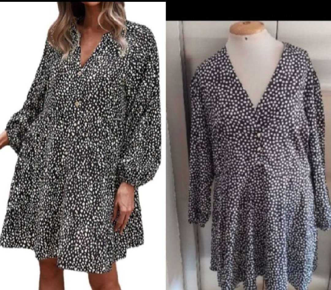 Subliiiiime❤️❤️❤️❤️ robe évasée légère de SHEIN CURVE taille 44/46