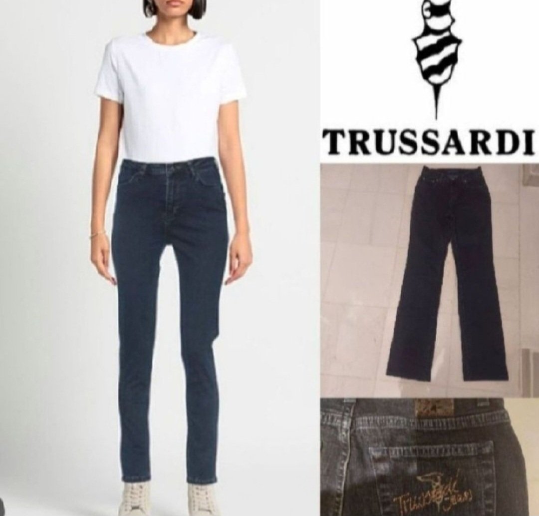 Subliiiiime❤️❤️❤️❤️ pantalon jean skinny bleu brut de TRUSARRADI taille 36 neuuuf jamais porté 