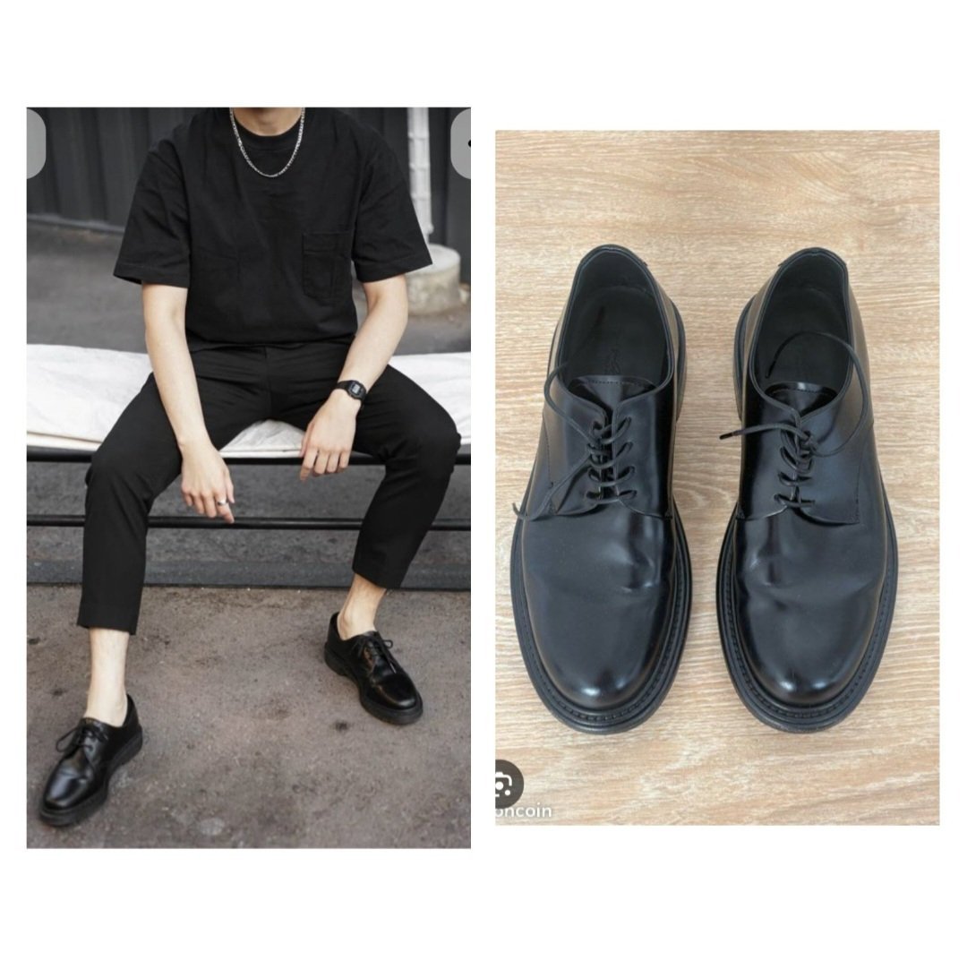 Subliiiiime❤️❤️❤️❤️ chaussures cuir véritable made in ITALIY pointure 44 pour homme 🚹