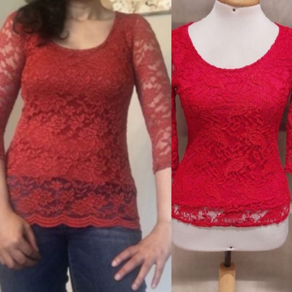 Subliiiiime ❤️ ❤️ ❤️ pull en dentelles manche 3/4 de ZEBRA taille 36