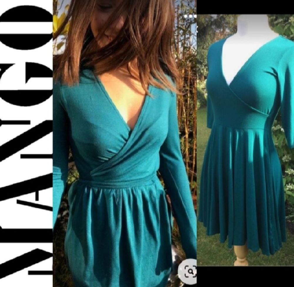 Subliiiiime ❤️ ❤️ ❤️ robe courte de MANGO taille 34