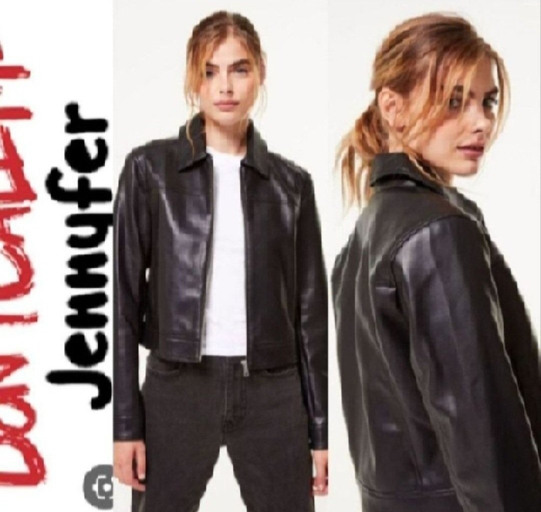 Subliiiiime❤️❤️❤️❤️❤️ veste en similicuir nouvelle collection de DON'T CALL ME JENNYFER taille 38 neuve avec étiquette🏷 importée de PARIS
