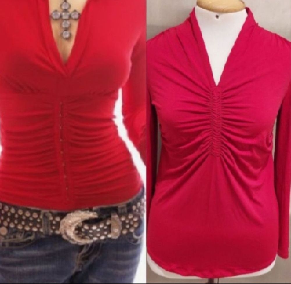 Subliiiiime ❤️ ❤️ ❤️ ❤️ pull poitrine drapée taille 36/38