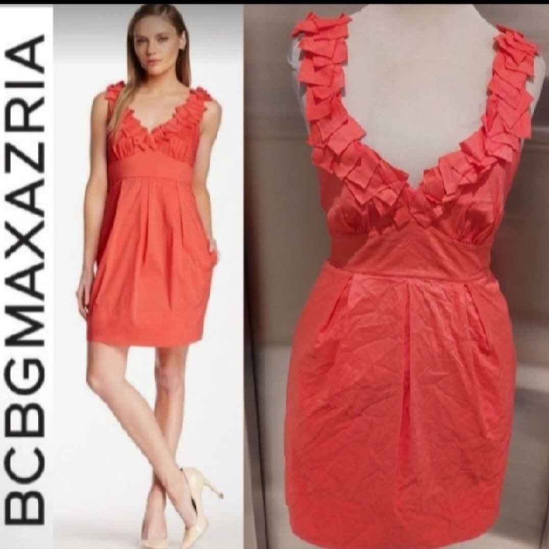 Subliiiiime❤️❤️❤️❤️❤️ robe de BCBGMAXAZRIA tissu extraordinaire taille 36