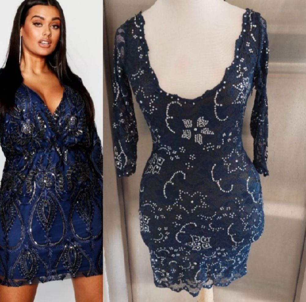 Subliiiiime ❤️ ❤️ ❤️ ❤️ ❤️ robe de soirée à strasses brillantes taille 38