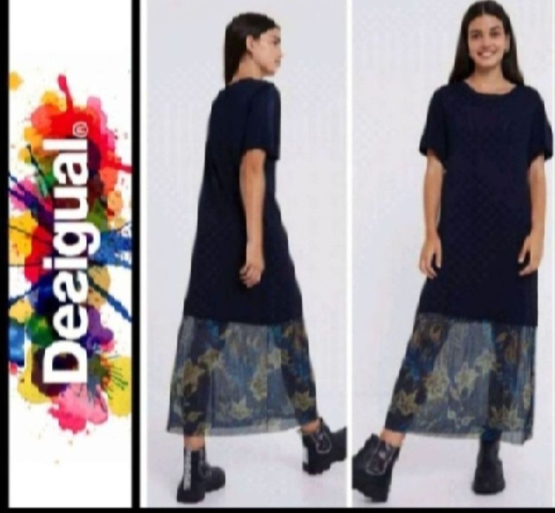 Subliiiiime❤️❤️❤️❤️❤️ robe de DESIGUAL taille 38 comme neuve 