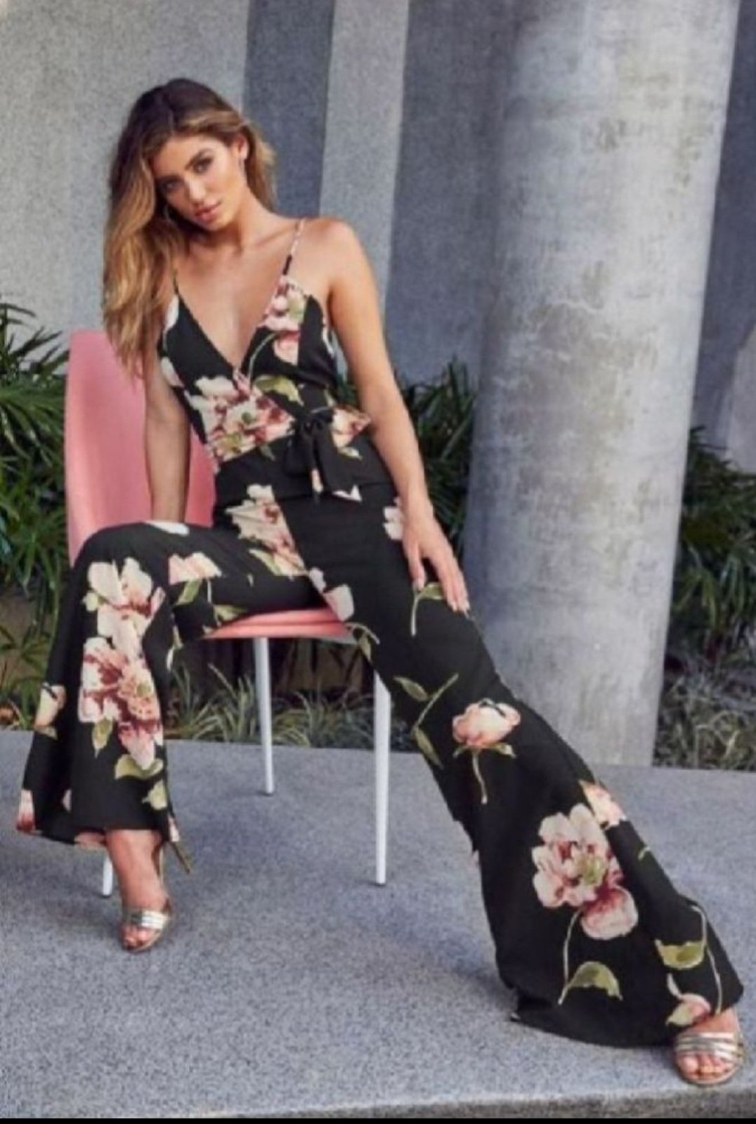 Subliiiiime❤️❤️❤️❤️❤️ combinaison florale de SHEIN taille 36