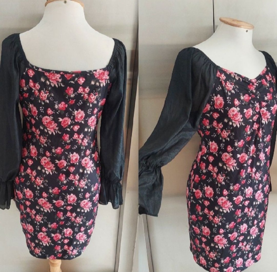 Subliiiiime❤️❤️❤️❤️❤️ robe florale de SHEIN Curve taille 40/42