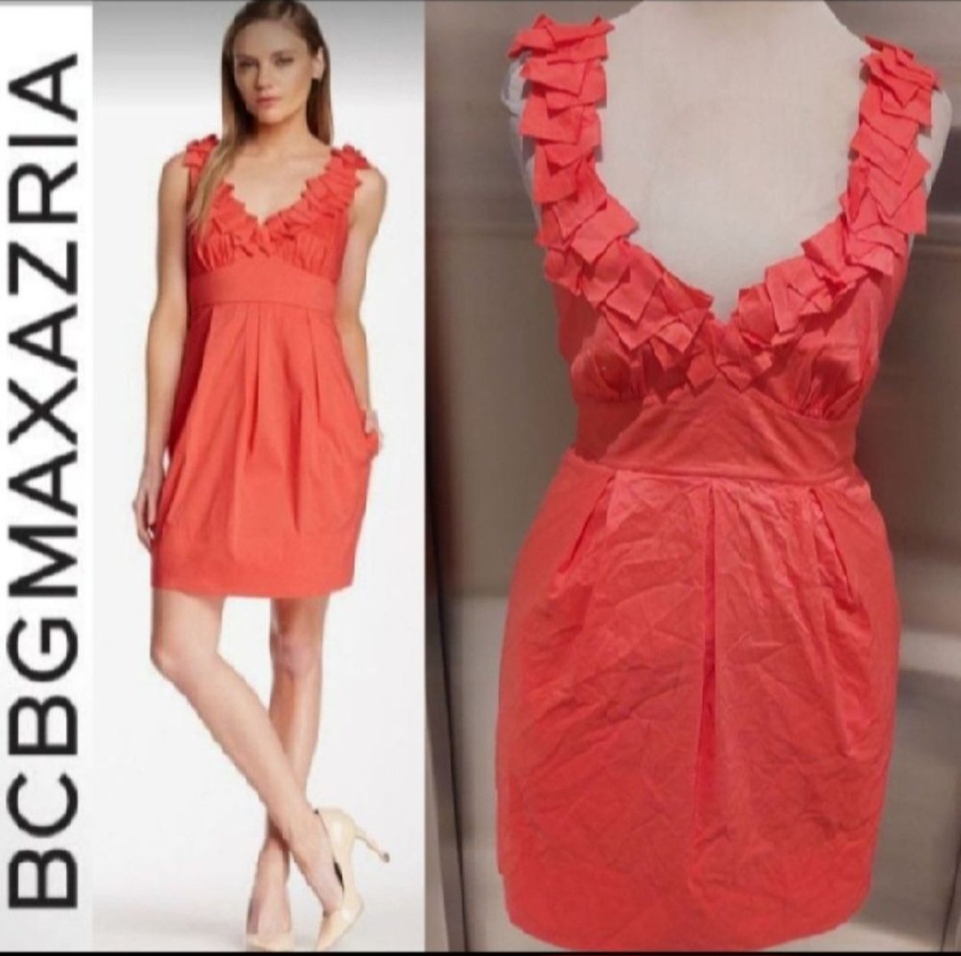 Subliiiiime❤️❤️❤️❤️ robe de BCBGMAXAZRIA tissu extraordinaire taille 36
