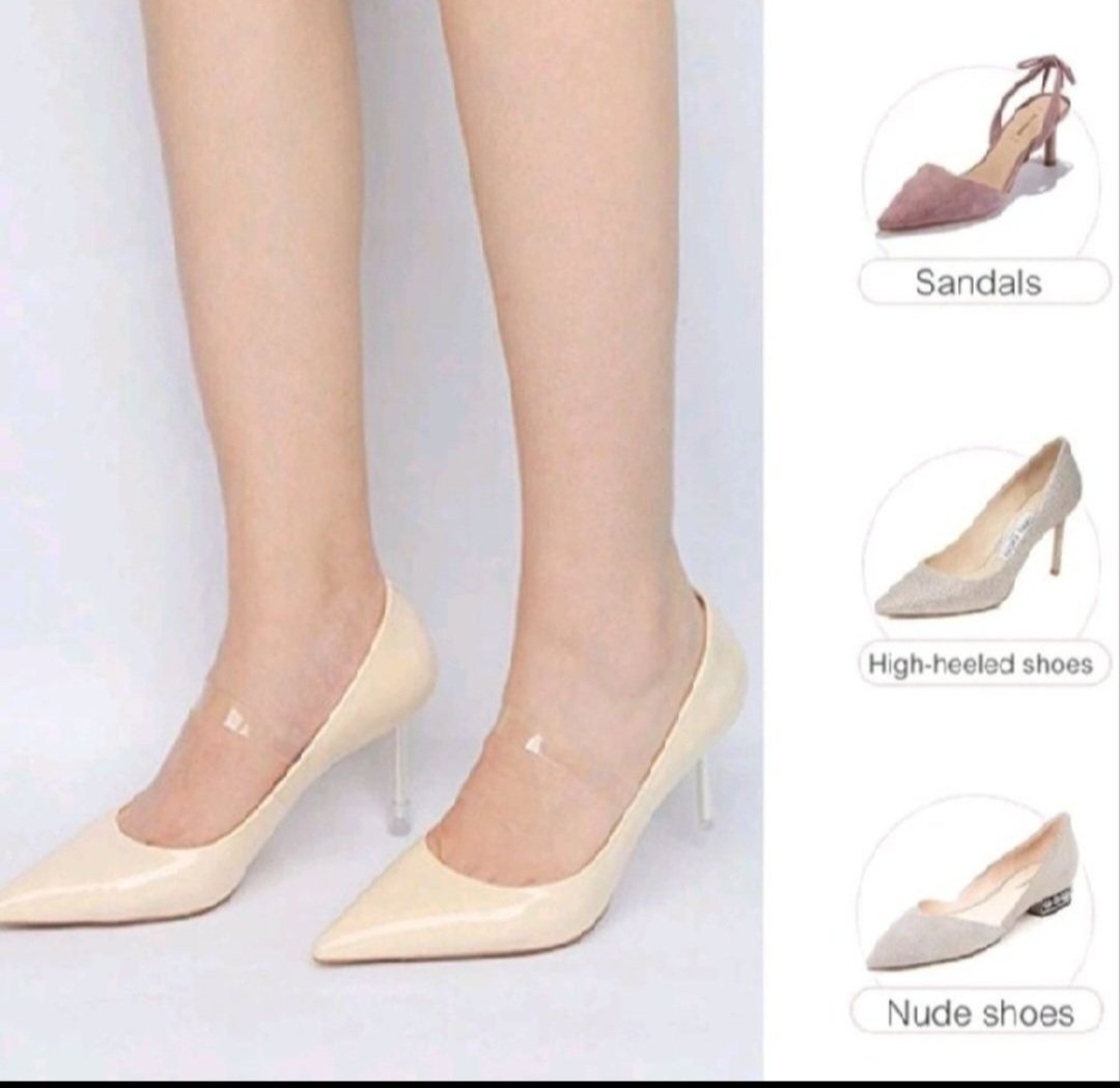 Vraiment très efficace et pratique Subliiiiime ❤️❤️❤️❤️2 paquets sangle transparent pour maintenir les escarpins ou autre chaussures neuuuf 