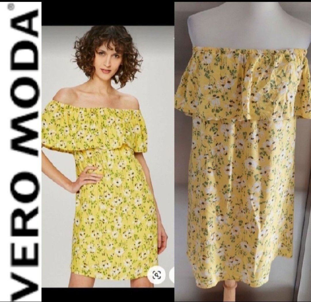 Subliiiiime❤️❤️❤️ robe off shoulder de VERO MODA taille 36/38