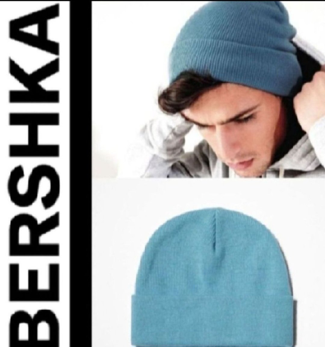 Subliiiiime ❤️❤️❤️❤️❤️bonnet de BERSHKA pour homme 🚹neuuuf importé de PARIS 