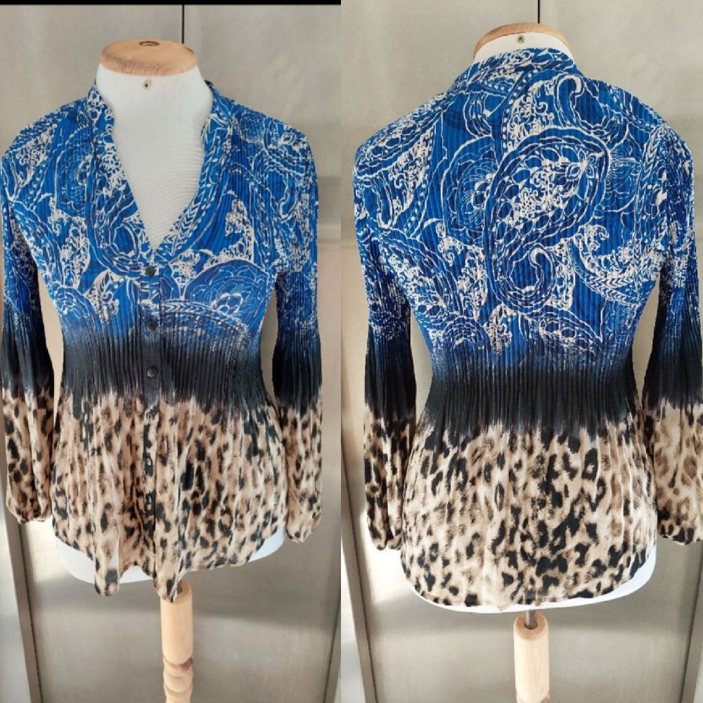 Subliiiiime ❤️ ❤️ ❤️ ❤️ chemise plissée dégradée taille 36/ 38