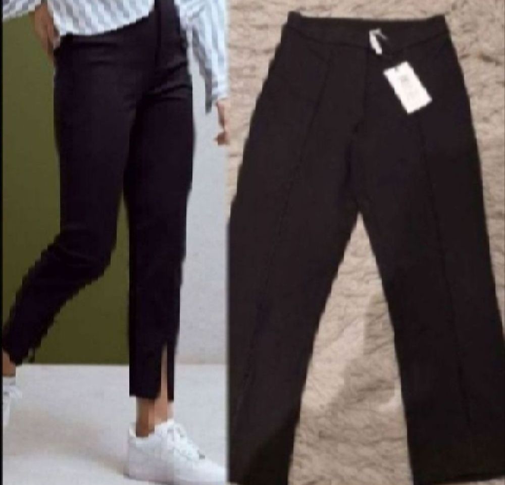 Subliiiiime ❤️ ❤️ ❤️ ❤️ ❤️ ❤️ pantalon avec 2 fermeture éclaire devant en bas de la marque OBJECT taille 38 neuuuf avec étiquette 🏷 importée 