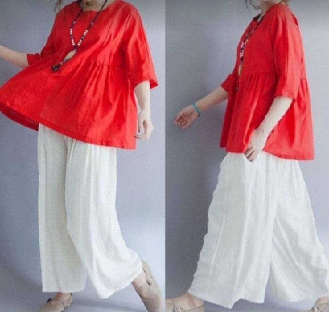 Subliiiiime ❤️❤️❤️❤️❤️blouse oversize en cotton  taille 40/42 