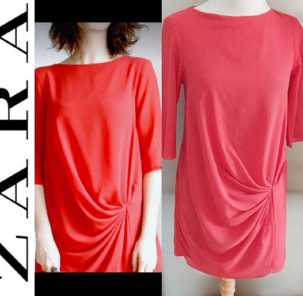 Subliiiiime ❤️ ❤️ ❤️ robe côté drapée de ZARA taille 36/38