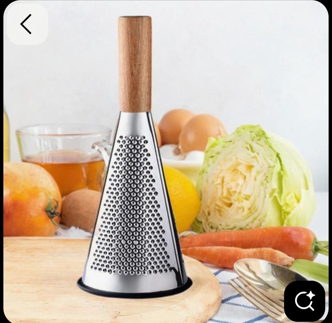 Subliiiiime❤️❤️❤️❤️❤️ Kitchen Grater en acier inoxydable en 3 épaisseur pour toutes sortes de fromages chocolats limon....  neuf
