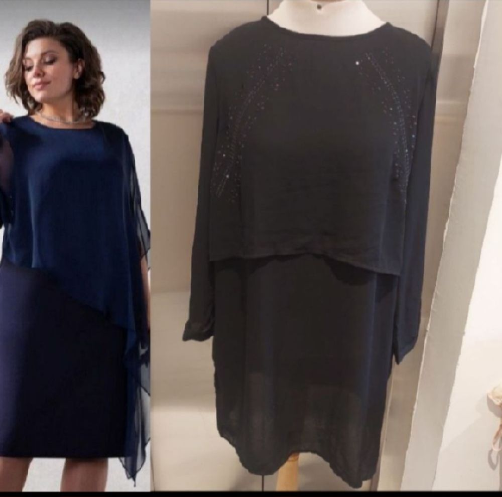 Subliiiiime ❤️ ❤️ ❤️ robe noire de LCWAIKIKI taille 46