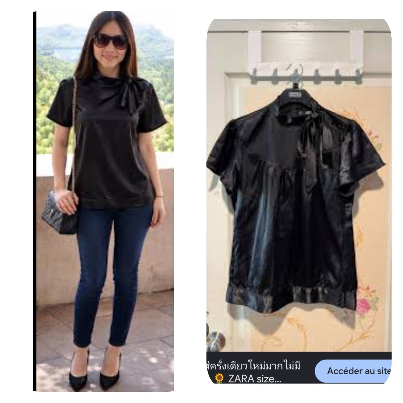 Subliiiiime❤️❤️❤️❤️❤️ pull satiné de ZARA taille 36