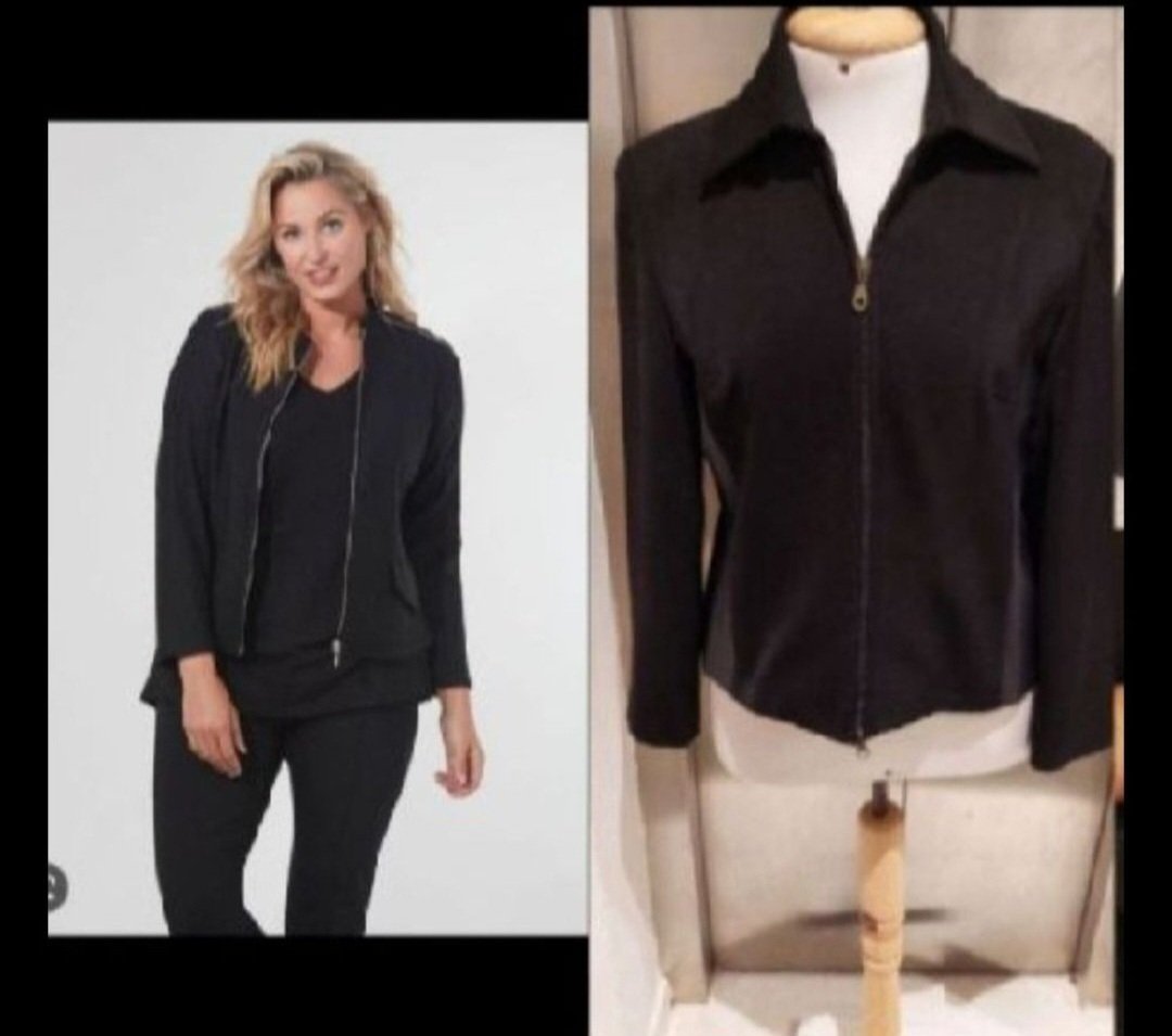 Subliiiiime ❤️❤️❤️❤️❤️veste italienne côté en similicuir taille 40/42