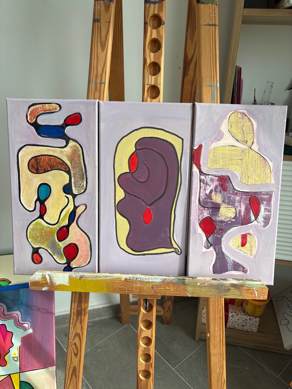 Tableau peinture acrylique 