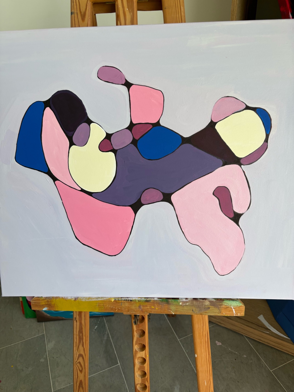 Tableau peinture acrylique 