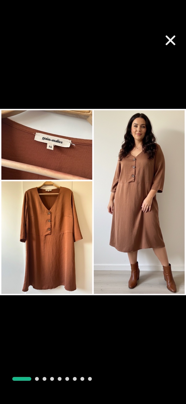 Robe marron