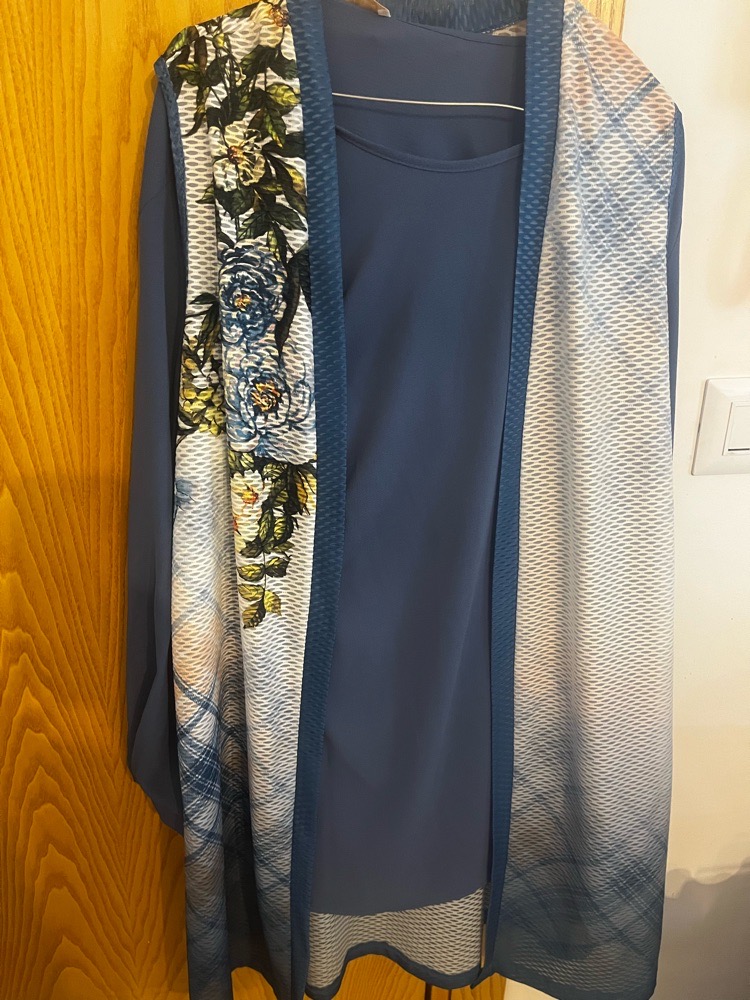 Ensembledeux pièces/ Tunique et cardigan