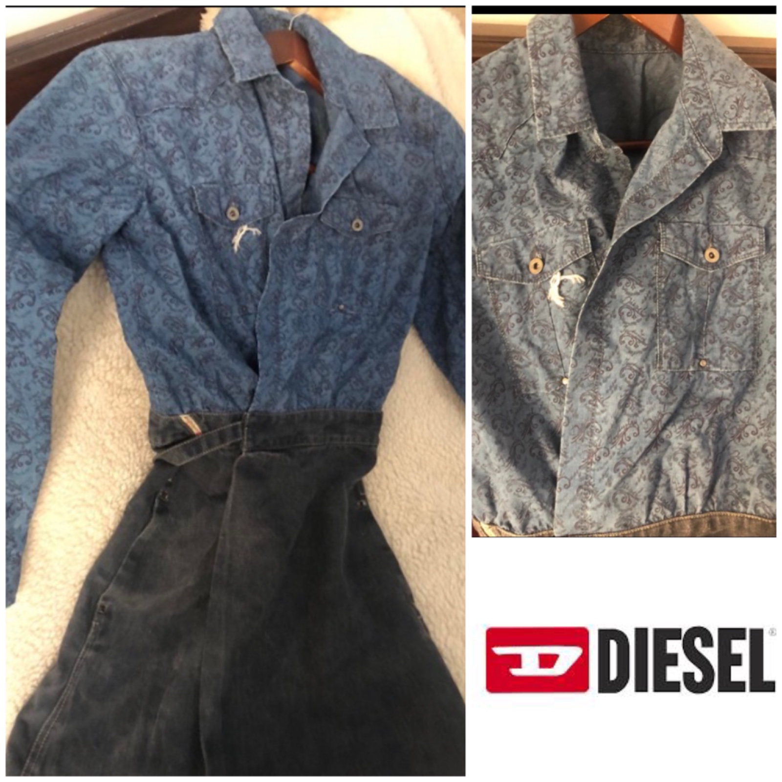 Robe en denim DIESEL