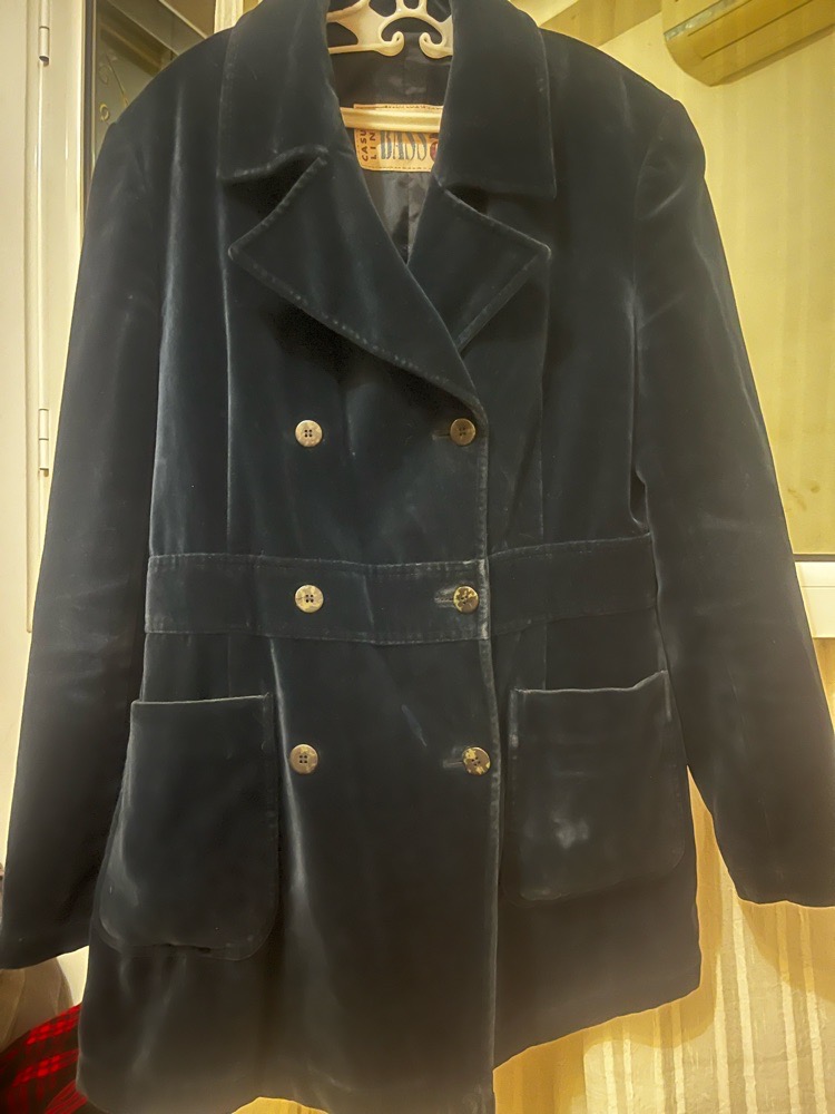 Veste/ manteau en velour