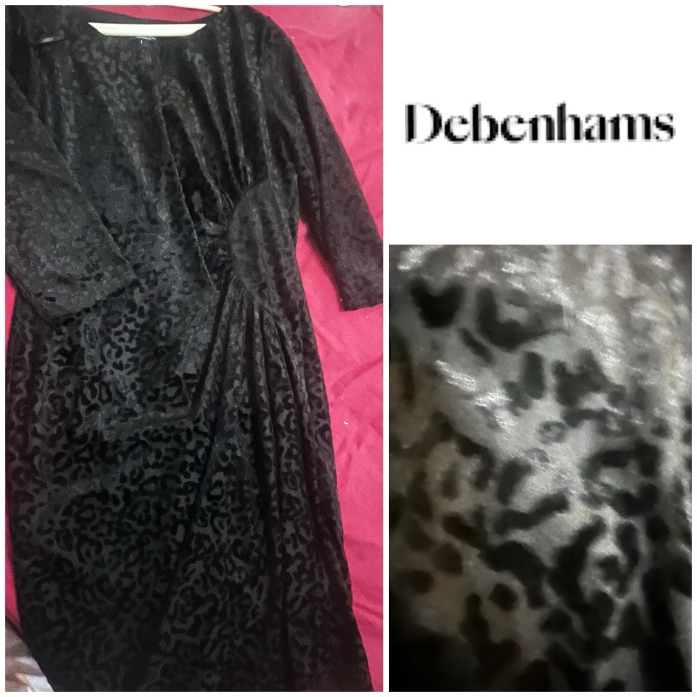 Chic robe en velour