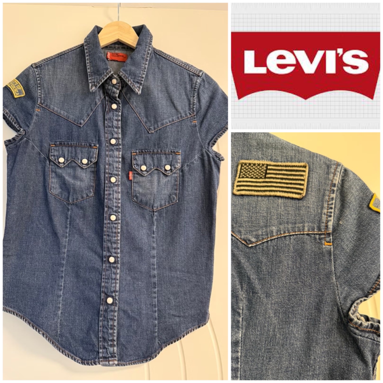 Une jolie petite chemise en jean Levîs