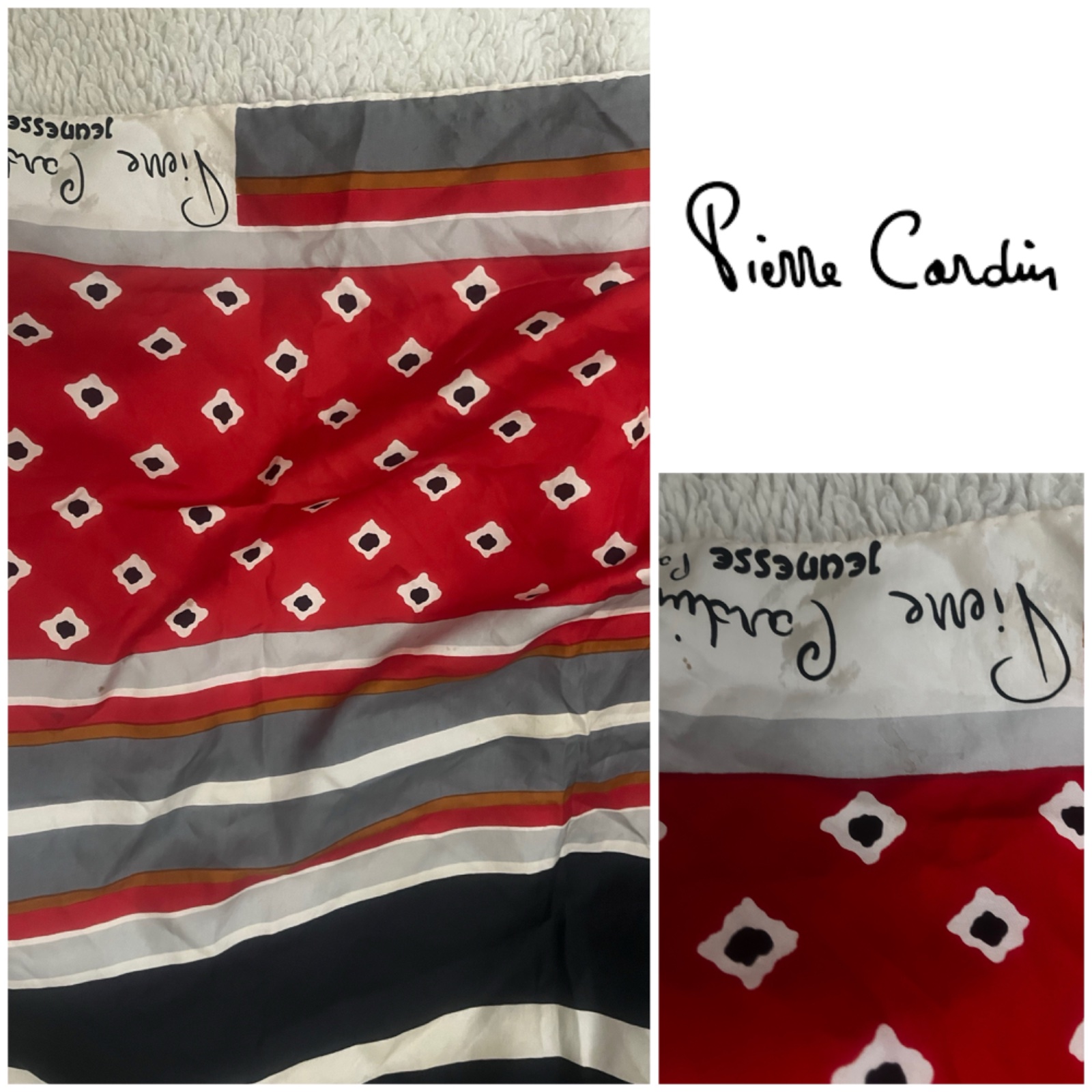 Magnifique foulard en soie