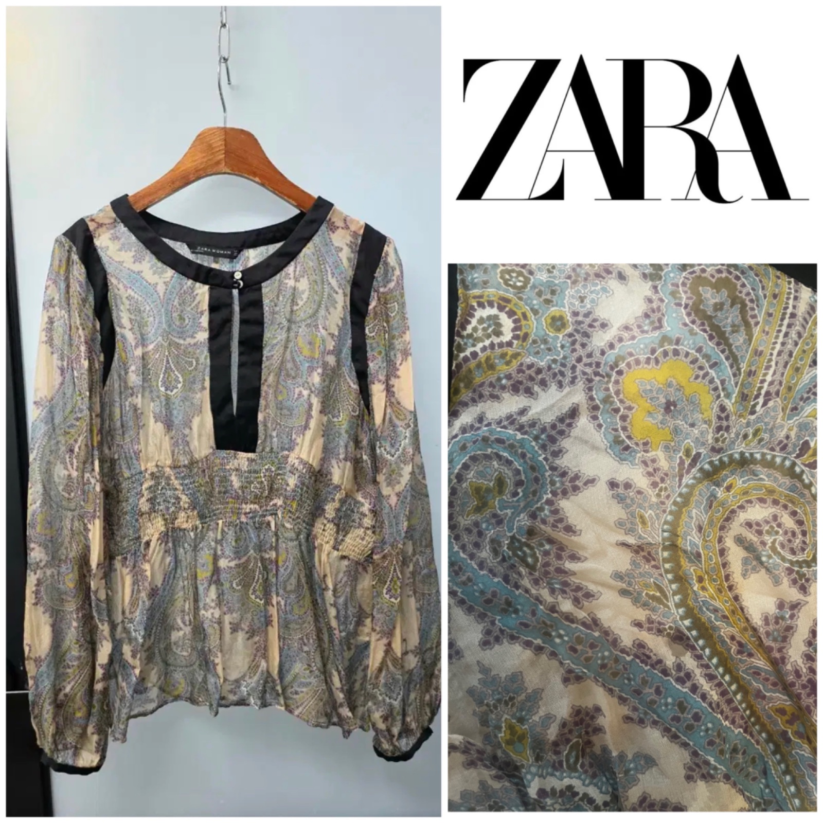 Magnifique blouse en soie