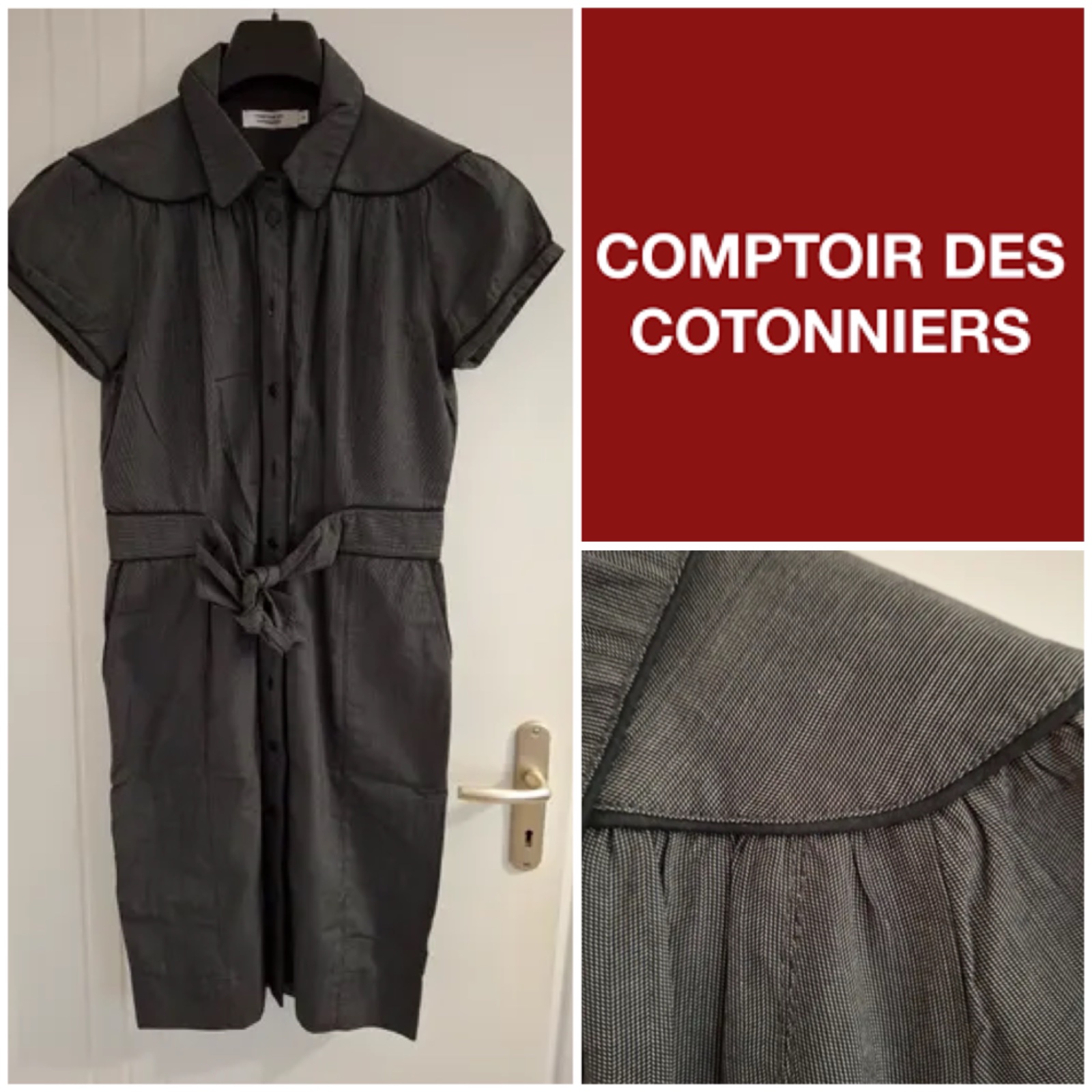 Robe chemise "comptoir des cotonniers"