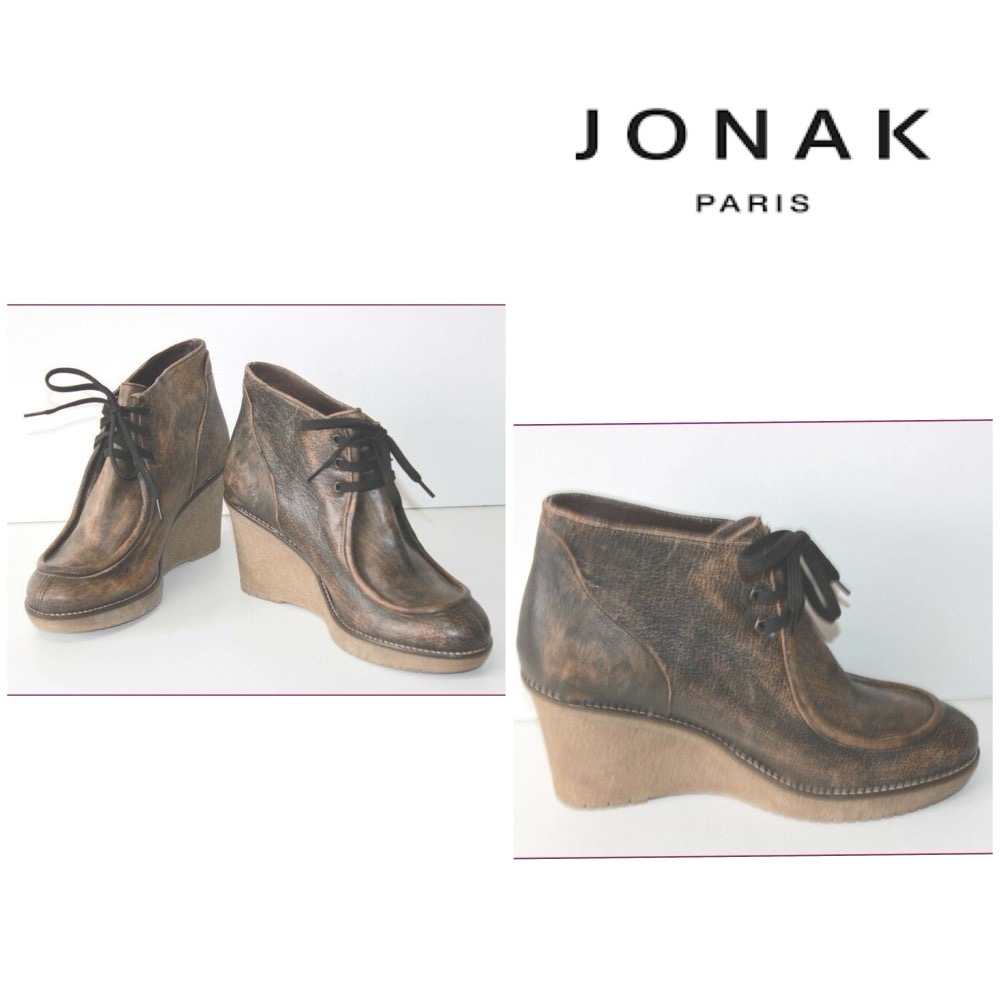 Bottines en cuir "Jonak"