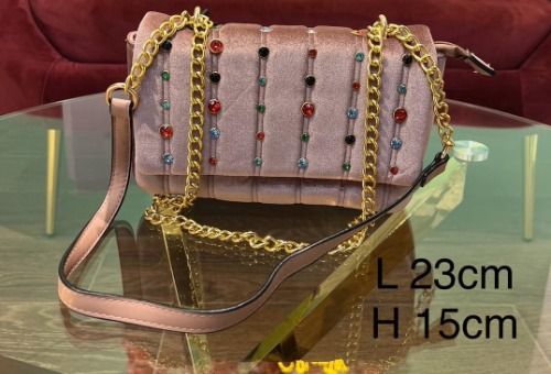 Magnifique sac en velour tt neuf