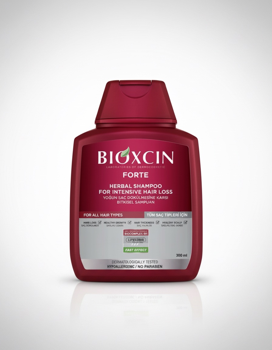 BIOXCIN Shampooing Anti Chute Forte Tous Types De Cheveux 300ML