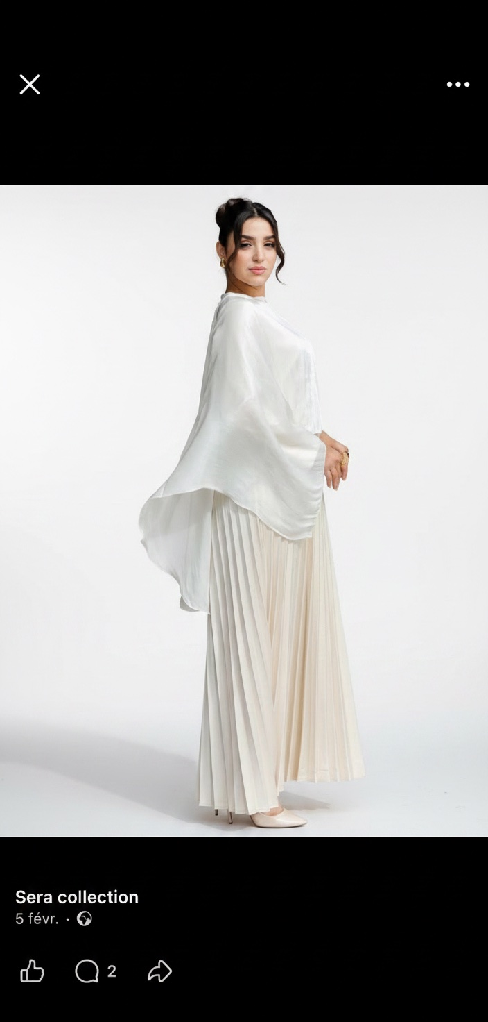 Robe satiné chic 