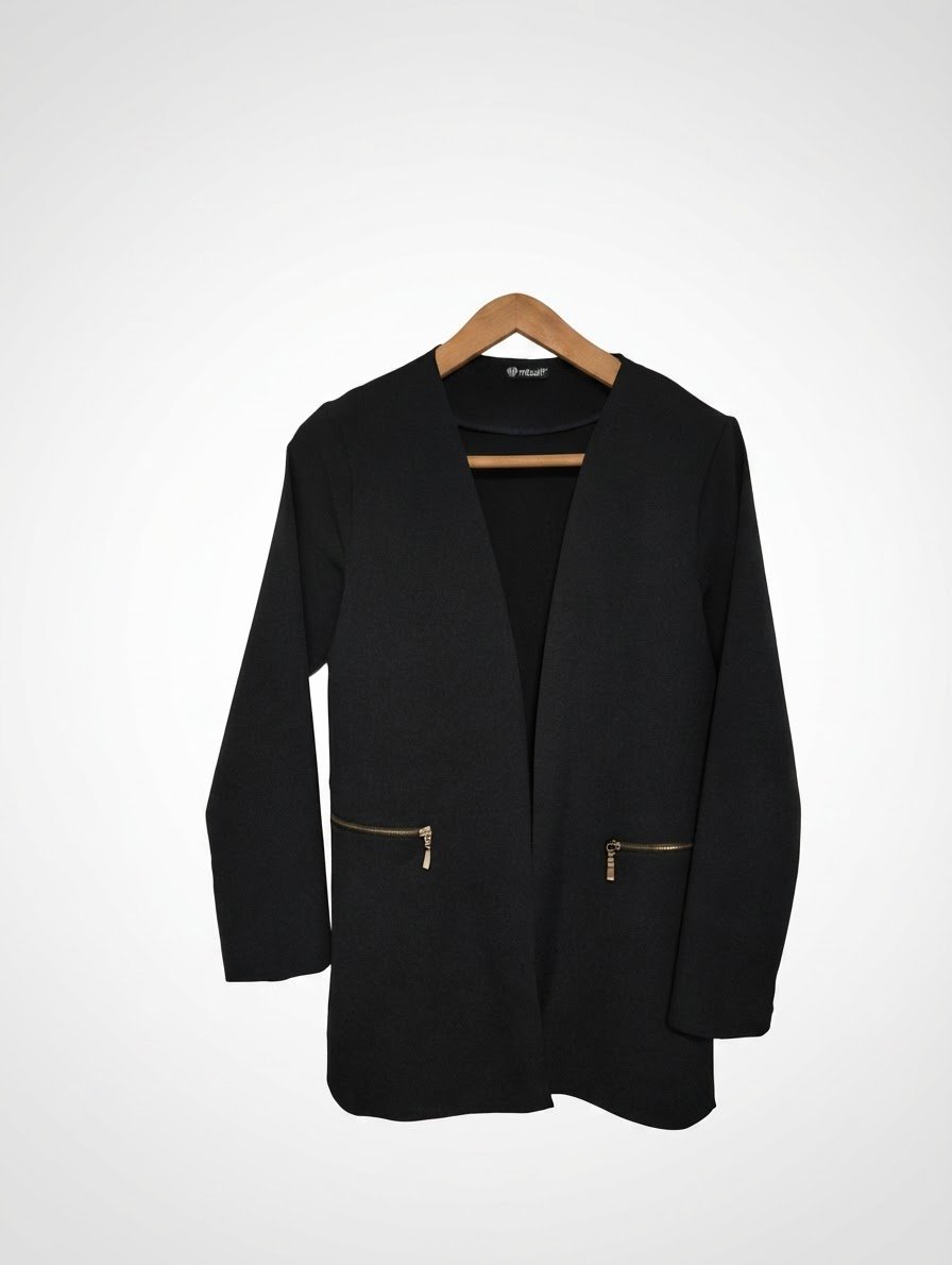Blazer noir chic 