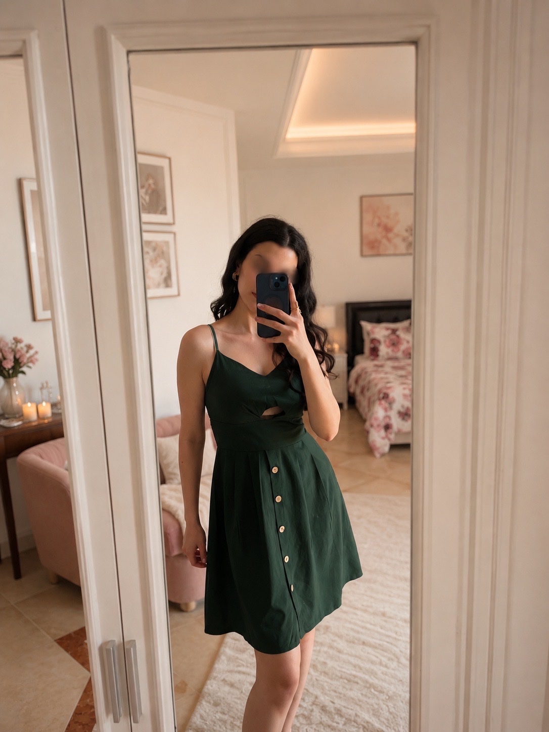 Robe verte 