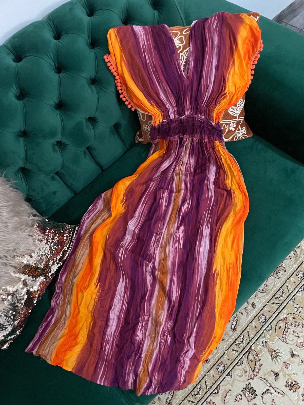 Belle robe d'été légère et élégante