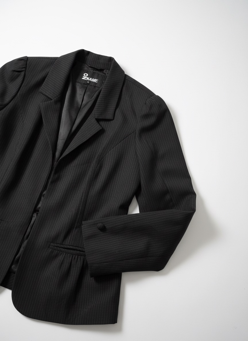 Blazer rayé élégante trendy 2026