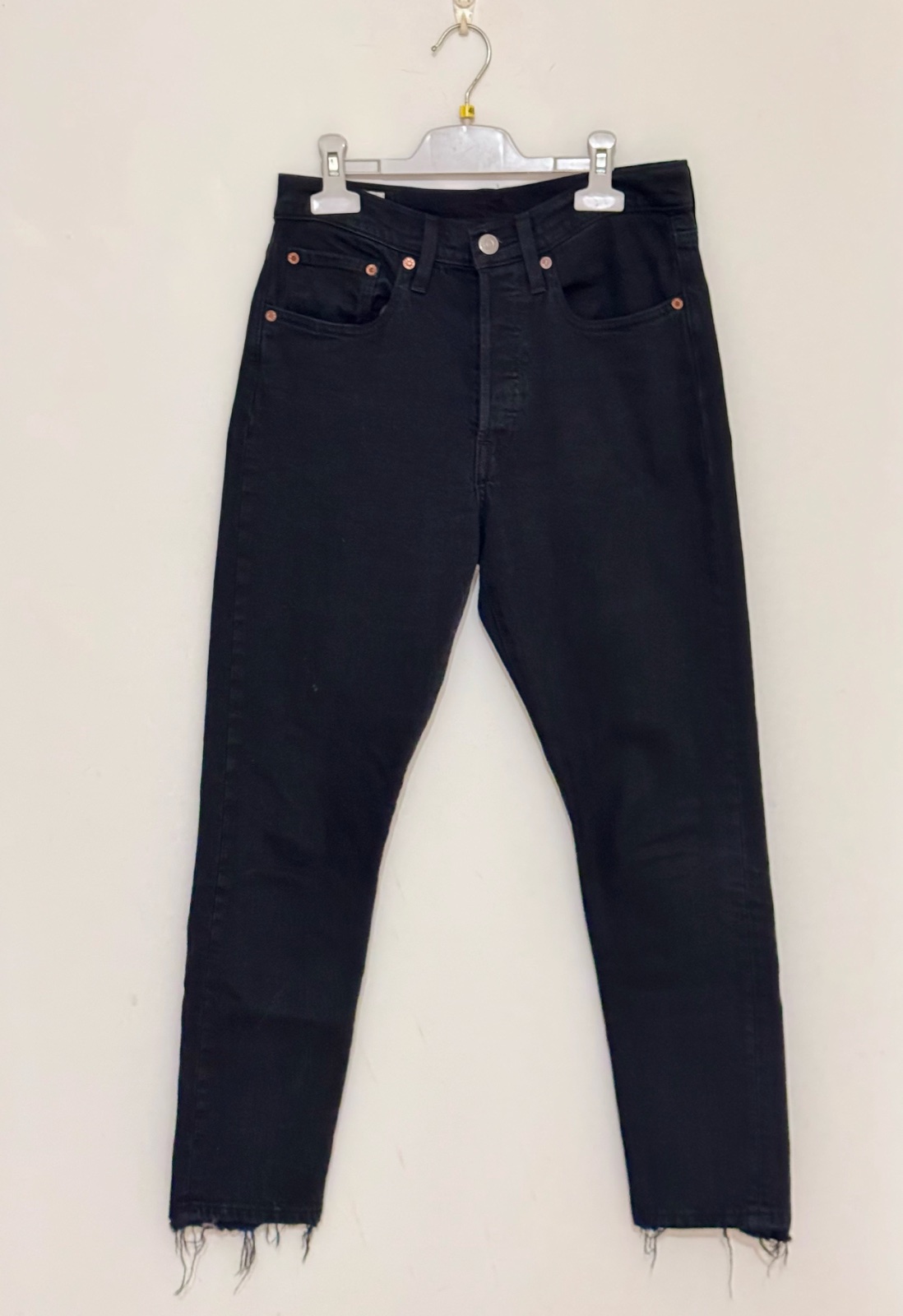 Jean Levi's 501 S High Rise - Noir Délavé
