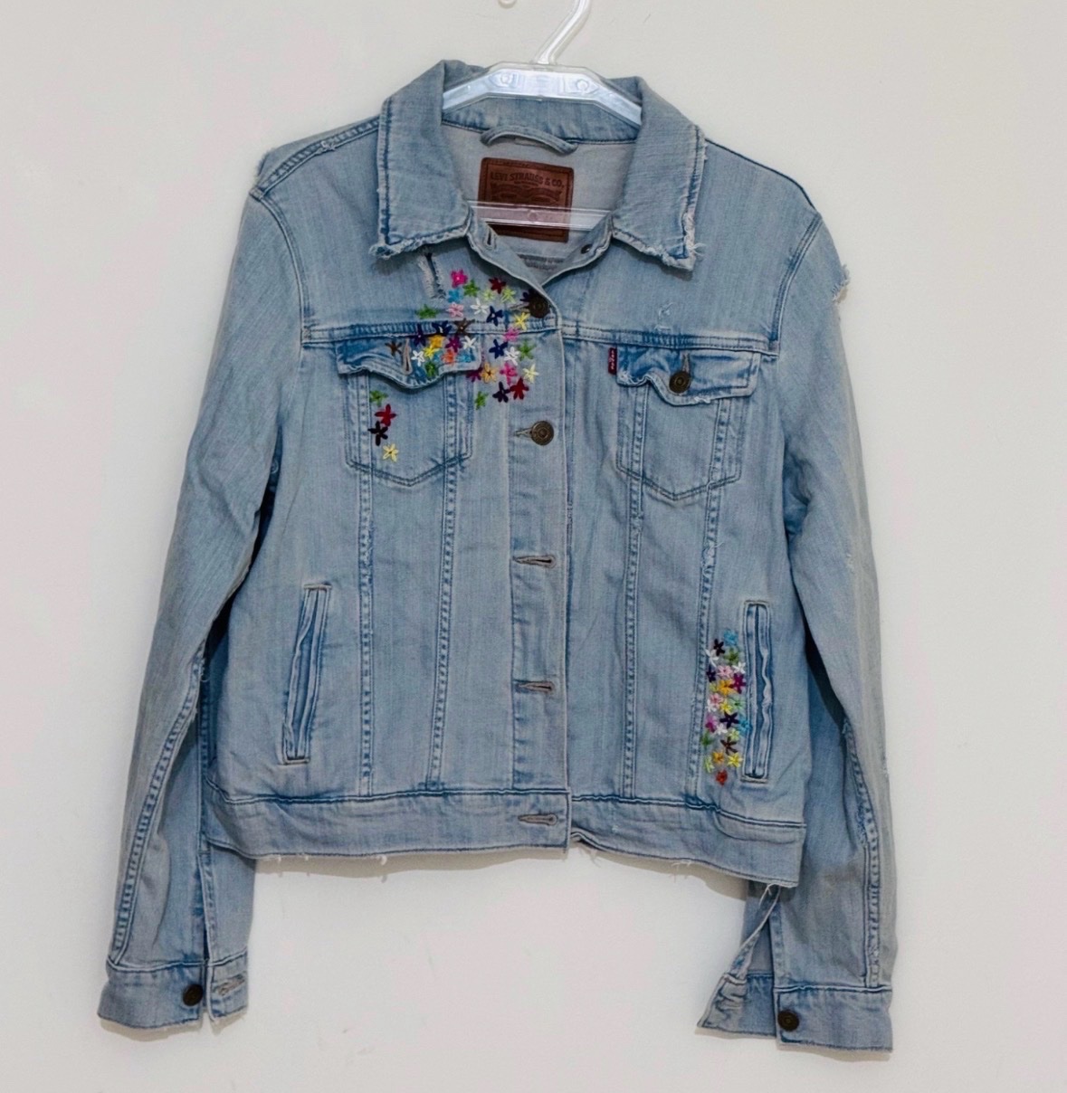 Veste en djean de la marque levi's