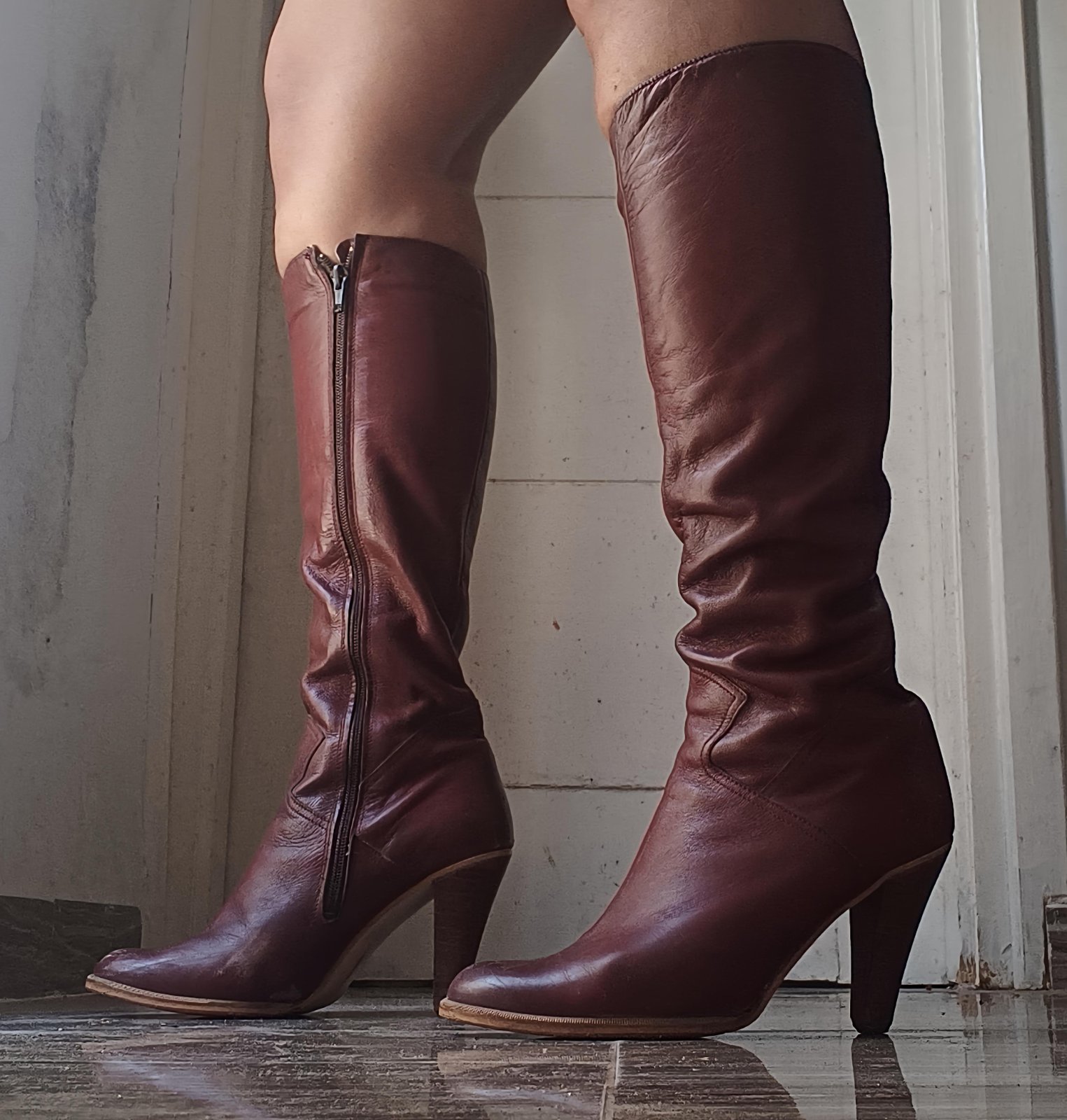 Leather boots Alpina Žiri