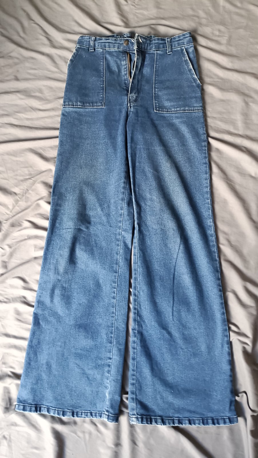 High wasted large djeans 